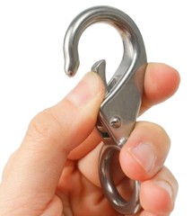 Fixed Spring Snap Hook, Stainless Steel 316 Quick Release Shackles Fixed Eye …