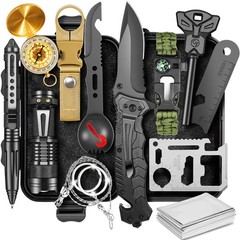Gifts for Men Him Dad, Survival Kits and Equipment 14 Pcs, Christmas Stocking…