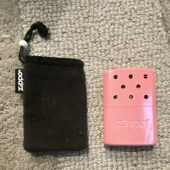 Zippo Pink 12-Hour Refillable Catalytic Hand Warmer Reusable w/ Pouch