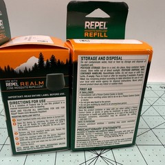 7 Pack Bundle Lot Realm Zone Mosquito Repellent Refills Refill