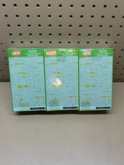 3- Off! Backyard Mosquito Lamp 2- REFILLS – 2 Repellent Diffuser Candles per box