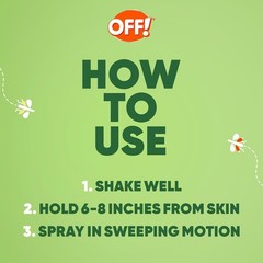 OFF! Deep Woods Bug Spray 25% DEET Mosquito Tick Repellent 4oz 2 Pack