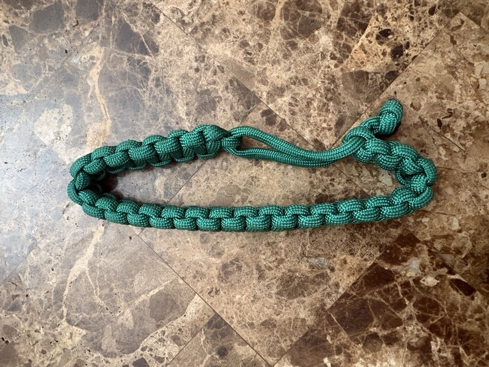 Green Paracord Bracelet
