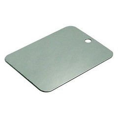 ASR Outdoor Stainless Steel Emergency Signaling Mirror Camping Emergency Tool