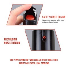 Magnum 3 Pepper Foam – Self Defense Pepper Spray 2 fl oz Free small spray