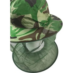 Mosquito Bug Fly Bee Insect Head Face Net Hat Sun Protection Fishing Hiking Cap
