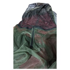 Mosquito Bug Protective Full Zip Jacket Bushline Size Large Green