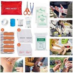 Tactical MOLLE Medical First Aid Kit Military Combat Trauma Kit EDC Bag