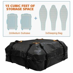 Soft Shell Car Roof Cargo Carrier for Outdoor Adventures and Travel Needs