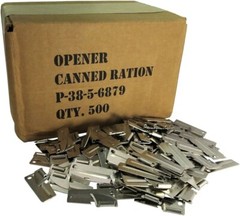4- Original Shelby Co US Military P-51 Can Opener – Made in USA Multi-Use Tool