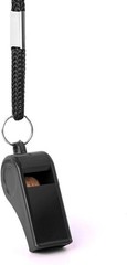 24 Pack 120Db Loud Referee Whistles with Lanyards – Heavy-Duty Black Sports Whis