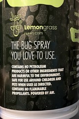 4 Pk Trek Mosquito Spray Lemongrass Farms Plant-based 100% Natural Kids & Adults