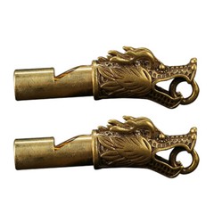 2x Whistles Whistles Teacher Equipment Pendant Whistle