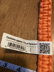 Crown Bolt Paracord Survival Bracelet 9 Inch – 7 Ft Of Paracord Each
