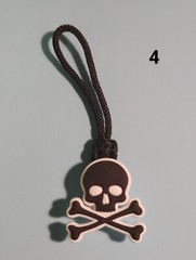 Paracord Handmade Zipper Pull HORROR THEMED- Beetlejuice/ Pennywise + 11 options