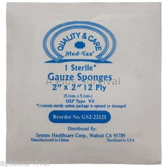 1200 Gauze Pads 2″ x 2″ First Aid Camping Hunting Survival Emergency Kits