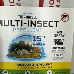 24hr Thermacell MR350 Portable Mosquito Repeller #MR350MI10 (2 Carts, 6 Mats)