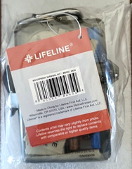 Lifeline Weather Resistant First Aid Kit Camping-Survival-Hiking CLEAR – NEW