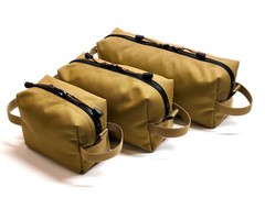 3pk HeavyDuty Coyote Tan Tactical 1000D CORDURA Waterproof Utility Gear Bags