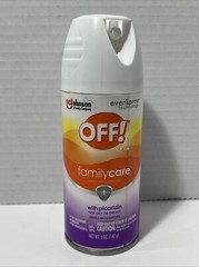 OFF! Family Care Insect Repellent Picaridin Aerosol Spray Deet Free 5 oz
