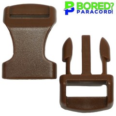 1/2″ Brown Paracord Buckles – ½» Buckle Comfortable, and Perfect for Crafting