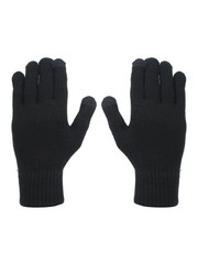 Heat Logic UNISEX 2PK GLOVE-BLACK/BLACK-S/M Small-Medium, 2 Pair Black
