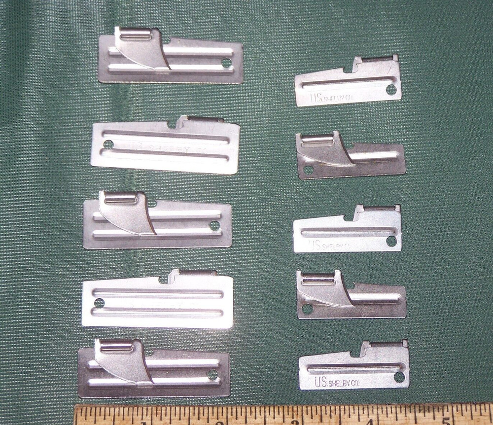 P38 & P51 Can Opener 10 Pack – 5 of Each US Shelby CO U.S Made NEW Survival Gear