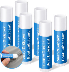 Snap and Zipper Lubricant, Wax Marine Lube Maintenance Supplies for Boat Vinyl