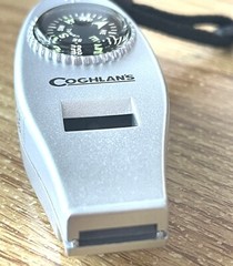 Coghlan’s Six Function Whistle Thermometer Compass 6-Function Outdoor Gadget