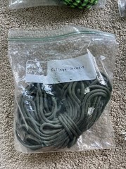 LOT OF 9 GREEN Paracord Planet 550 7 Strand Paracord BLACK WHITE GRAY USA MADE
