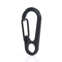 10pcs Paracord Mini Carabiner Snap Spring Clips Hooks Keyring EDC Survival Tools