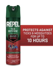 Repel-Tick Defense Aerosol Spray with 15% Picaridin-6.5 Ounces-1 Count