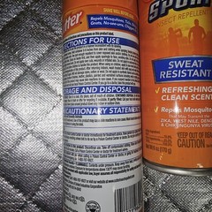 Cutter Sport Insect Repellent Sweat Resistant 6 oz Lot Of 2