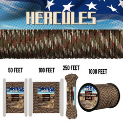 550 Paracord Rope Parachute Cord | 7 Strand Nylon Survival Tent Gear