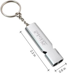 binboll survival whistle silver 4pack