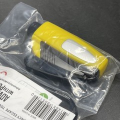 AWP 2-in-1 Emergency Escape Tool Window Breaker Seat Belt Cutter Yellow