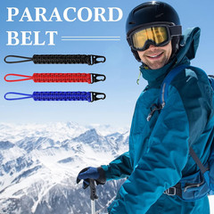 Shappy 3 Pcs 550 Paracord Lanyard Keychain | Heavy Duty Braided, 9 », Paracord