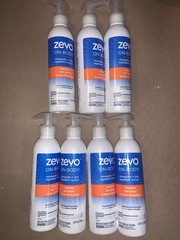 6X Lot Of Zero On Body Mosquito Tick Repellent Lotion 5.8 Fl Oz 8 Hours