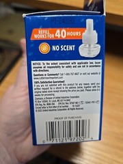 Cutter Mosquito Repellent 40 Hour Refill Use w/ Cutter Eclipse Zone Mosquito 1ct