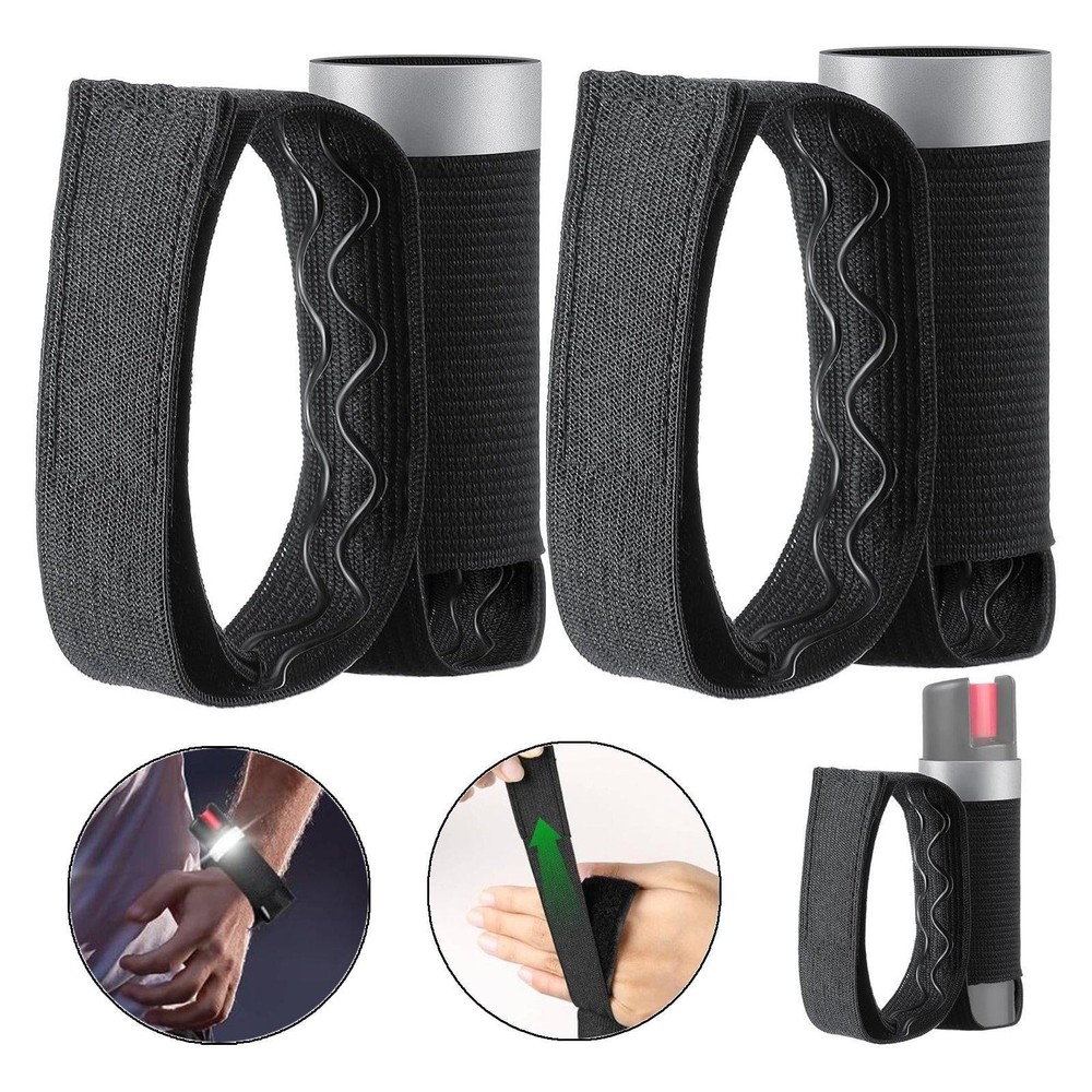 2Pcs Spray Hand Strap Wristband Ambidextrous Design Handheld Band Pouch Wrist