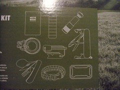 New Sealed OZARK TRAIL 16 Piece Survival Kit for Car Camping Hiking Emergency