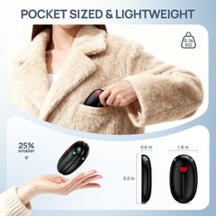 Hawana Hand Warmers Rechargeable 2 Pack Portable Pocket Hand Warmers 20Hrs Long