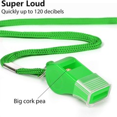 Versatile Sports Whistle with Lanyard – Loud, Compact, and Reliable for Outdoors