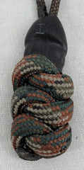 Paracord ~ Woodland Camo ~ Zipper Pull/Knife Lanyards/Key Fob/Tool Keeper ~ 3