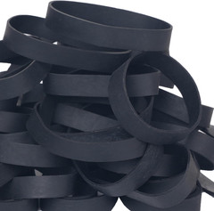 Tactical Rubber Bands Size #84,Elastic Band Black 50Pcs Heavy Duty Wide for Offi
