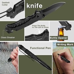 Kits de supervivencia, artículos esenciales para senderismo y acampada, equipo