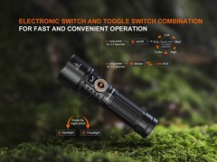 Fenix LD45R 2800 Lumens Zoomable USB-C Rechargeable Flashlight