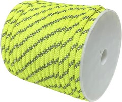 8mm Reflective Paracord 130FT High Strength Neon Yellow