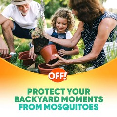 OFF Clean Feel Backyard Picaridin Mosquito Repellent Long-lasting 9 oz 4pk