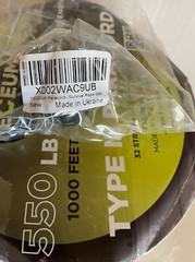 Paracord Type III 50lb. 1000ft.